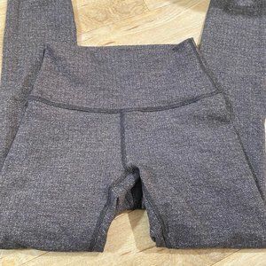 lululemon wunder under knit sweater grey